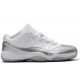 Air Jordan 11 White Silver